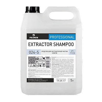 Extractor Shampoo - Средство для экстракторной чистки ковров